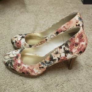 Floral heels